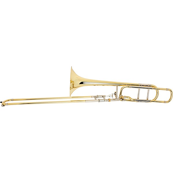 Bach 42BO Stradivarius Series F-Attachment Trombone Lacquer Yellow Brass Bell Standard Slide