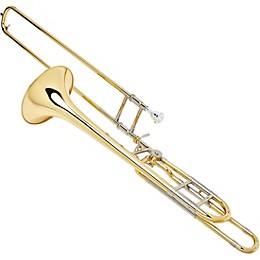 Open Box Bach 42BO Stradivarius Series F-Attachment Trombone Level 2 Lacquer, Gold Brass Bell Standard Slide 190839082473