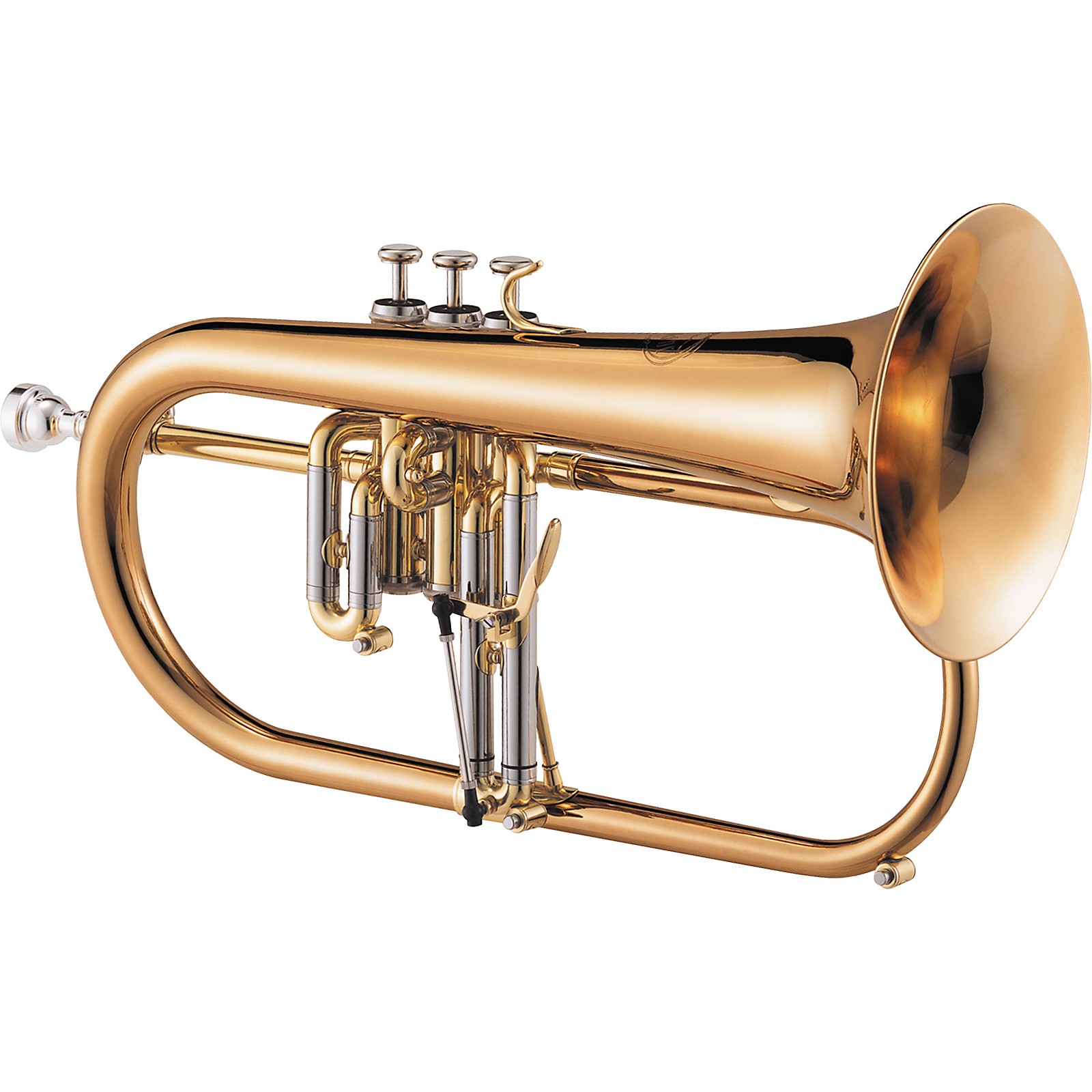 Jupiter 846 Series Bb Flugelhorn Lacquer Rose Brass Bell | Guitar