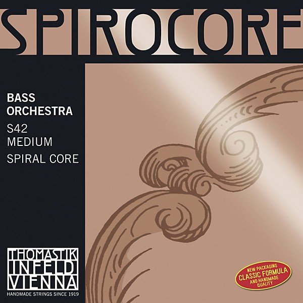 Thomastik Spirocore 1/2 Size Double Bass Strings 1/2 Medium Set