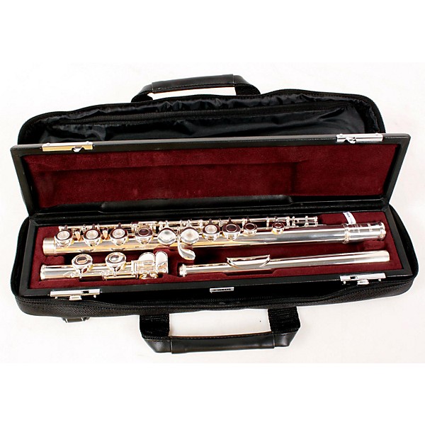 Open Box Yamaha YFL-461 Series Intermediate Flute Level 2 YFL461 C Foot, Offset G 888365352381