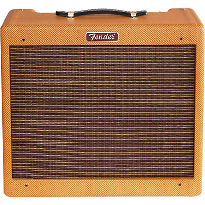 Fender Blues Junior Lacquered Tweed 15W 1X12 Jensen C12-N Tube Guitar Combo Amp for sale