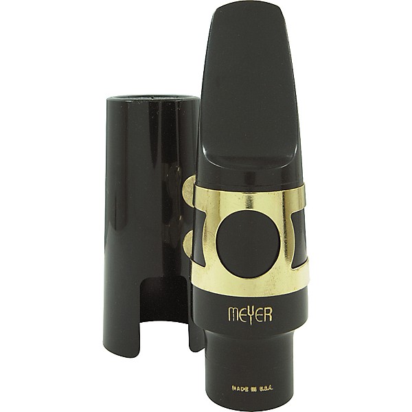 Open Box Meyer Hard Rubber Tenor Saxophone Mouthpiece Level 2 5M 194744842788