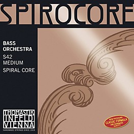 Thomastik Spirocore 4/4 Size Double Bass Strings 4/4 Solo Set Thomastik Spirocore 4/4 Size Double Bass Strings 4/4 Set