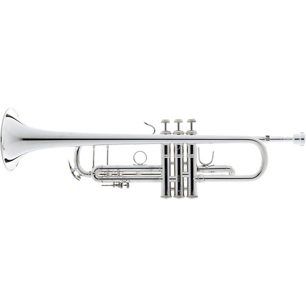 Open Box Bach 180S37 Stradivarius Series Bb Trumpet Level 1 Silver Yellow Brass Bell