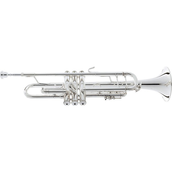 Open Box Bach 180S37 Stradivarius Series Bb Trumpet Level 2 Silver, Yellow Brass Bell 190839072269