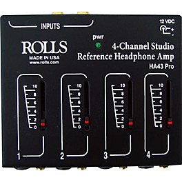 Rolls HA43 Pro Stereo Headphone Amp