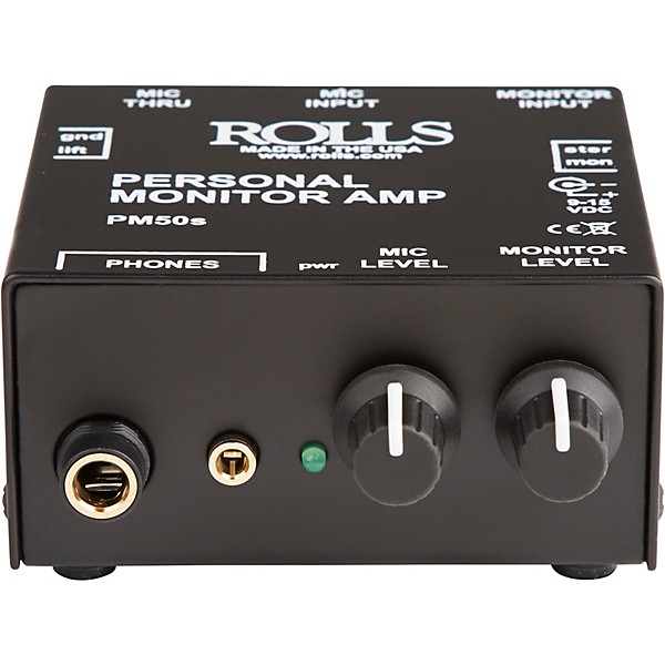 Rolls PM50S Personal Monitor Amp
