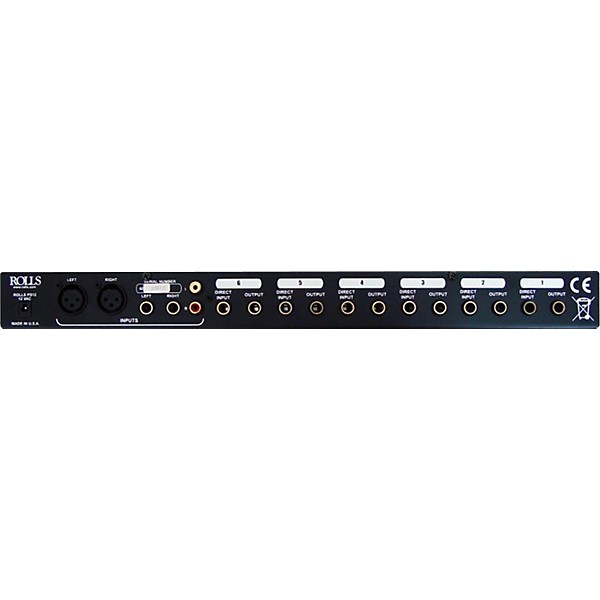 Rolls RA62c 6 Channel Headphone Amp