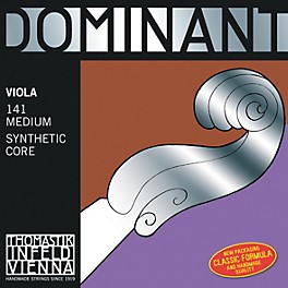 Thomastik Dominant Viola Strings 15+ in. Set Thomastik Dominant Viola Strings 15+ in. D String, Silver