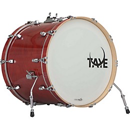 Taye Drums StudioBirch Bass Drum Natural to Black Burst 24"x18"
