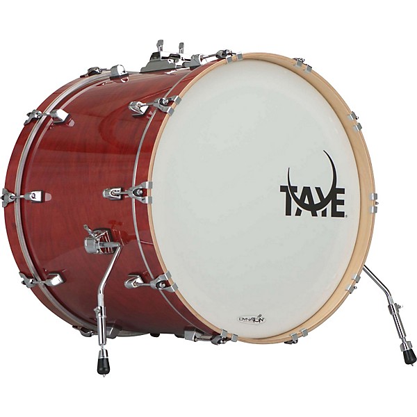 Taye Drums StudioBirch Bass Drum Natural to Black Burst 24"x18"
