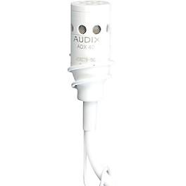 Audix ADX40 Overhead Condenser Microphone Black Hypercardioid Audix ADX40 Overhead Condenser Microphone White Hypercardioid