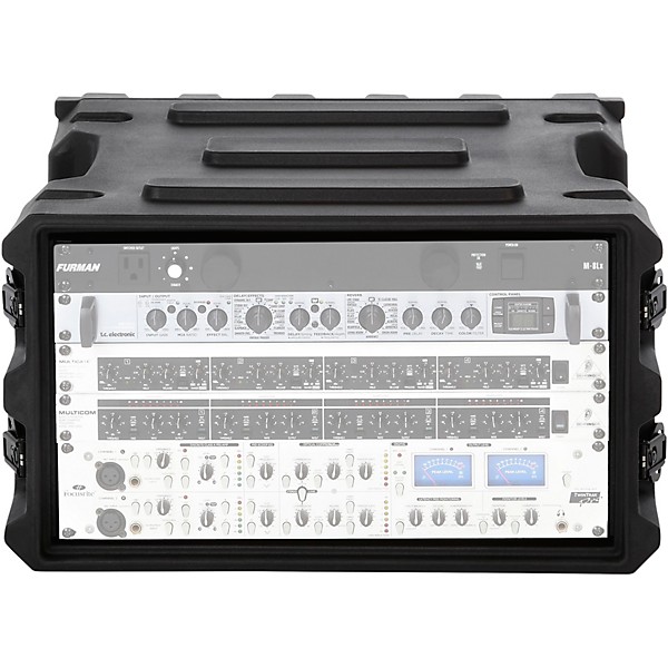 Gator G-Pro Roto Mold Rack Case Black 6 Space