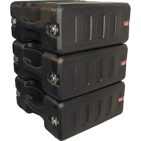 Open Box Gator G-Pro Roto Mold Rack Case Level 1 Blue 8-Space