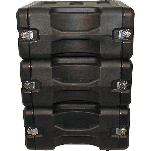 Open Box Gator G-Pro Roto Mold Rack Case Level 1 Gray Granite 8-Space