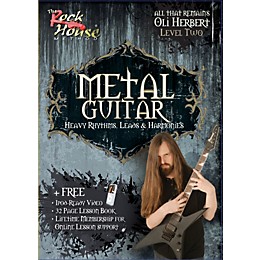 Hal Leonard Metal Guitar- Heavy Rhythms, Leads & Harmonies Level 2 with Oli Herbert of All That Remains (DVD)