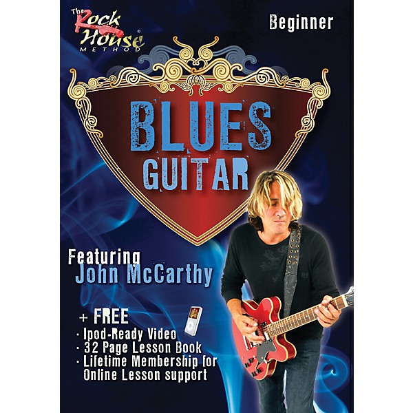 Hal Leonard Blues Guitar Beginner Featuring John McCarthy DVD