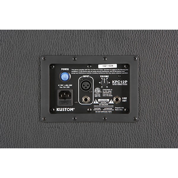Kustom PA KPC12P / UB802 PA Package