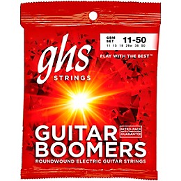 GHS Boomers Medium Electric Guitar Strings 10-Pack