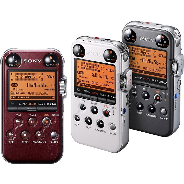 Restock Sony PCM-M10 Portable Digital Recorder Black