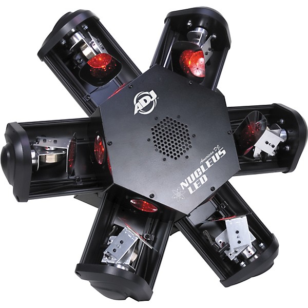 American DJ Nucleus LED - 6-Head Scanning Centerpiece Effect