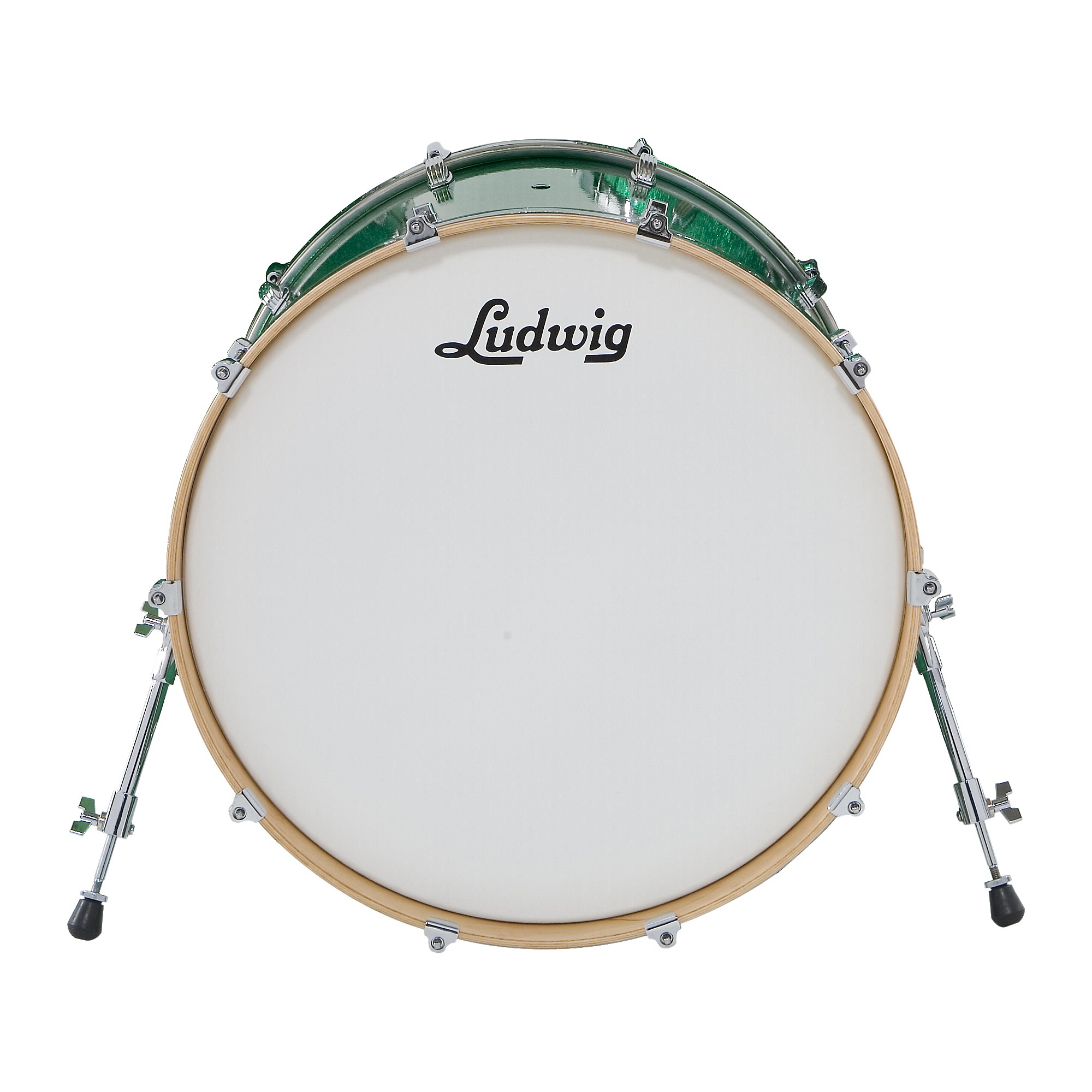 ludwig ラディック ヴィンテージタンバリン N.O.S. Ludwig Centennial Bass Drum Black Lacquer 22X20 | Guitar Center