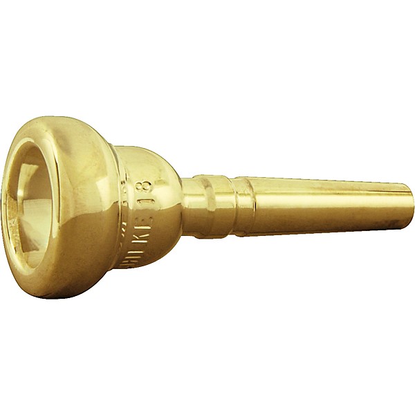 Schilke Standard Series Cornet Mouthpiece Group II in Gold 18 Gold