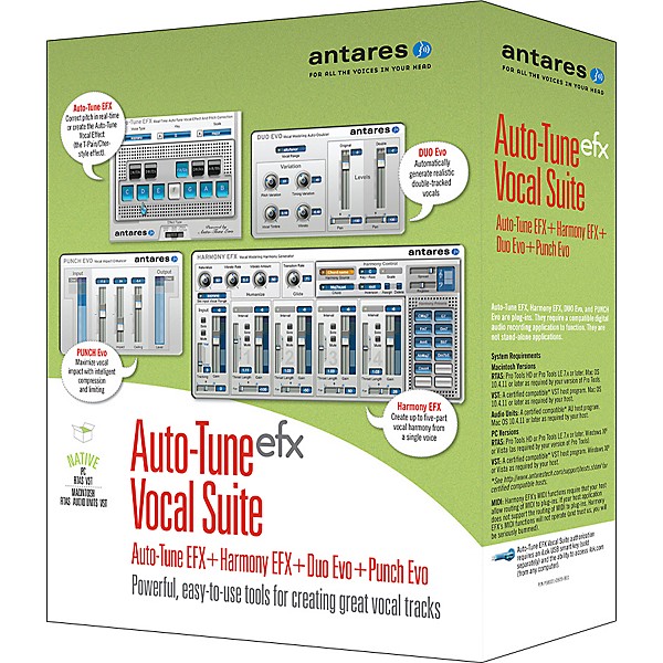 Antares Auto-Tune EFX Vocal Suite