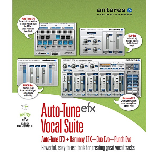 Antares Auto-Tune EFX Vocal Suite
