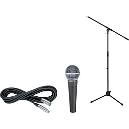 Shure SM58 Microphone with Cable & Stand