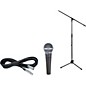 Shure SM58 Microphone with Cable & Stand thumbnail