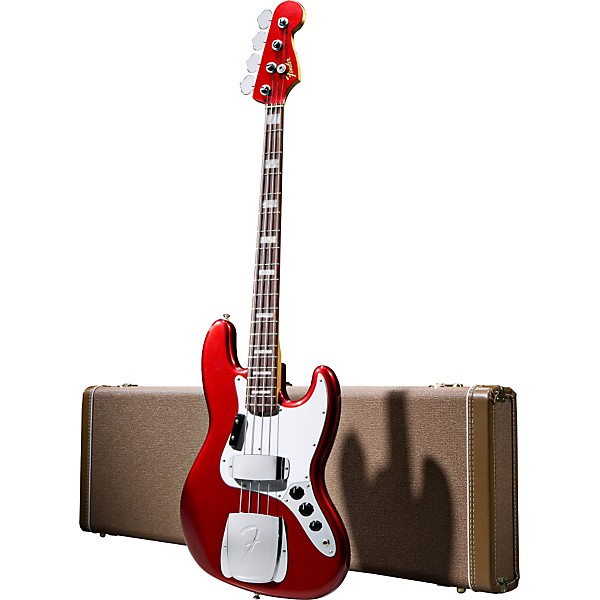 Fender 50th Anniversary Jazz Bass Candy Apple Red Rosewood Fretboard