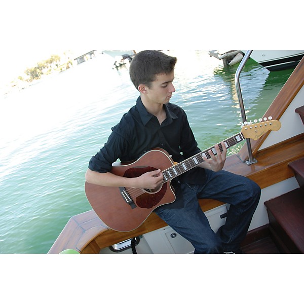 Open Box Fender Jimmy Dale Signature Kingman SCE Acoustic-Electric Guitar Level 1 Natural