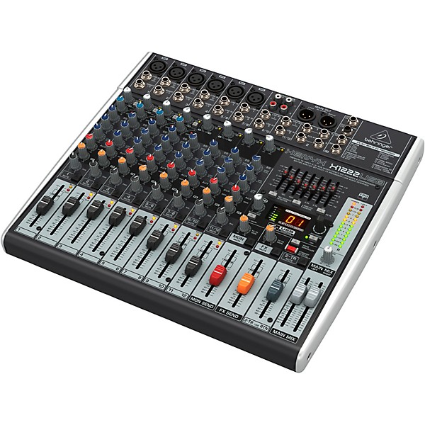 Behringer XENYX X1222USB USB Mixer With Effects