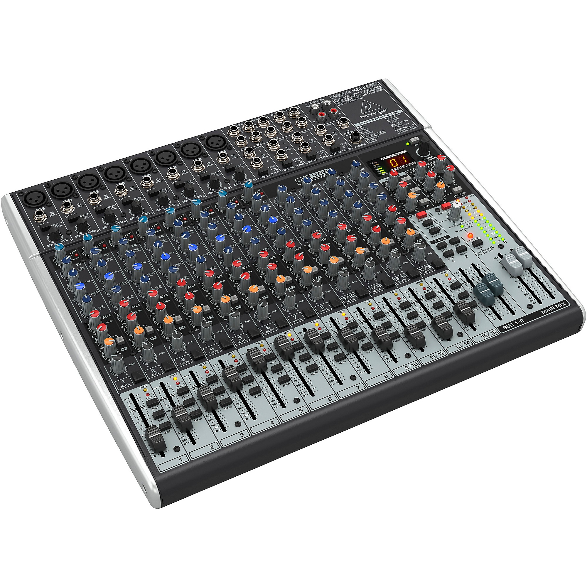 Behringer XENYX X2222USB USB Mixer With Effects | Guitar Center
