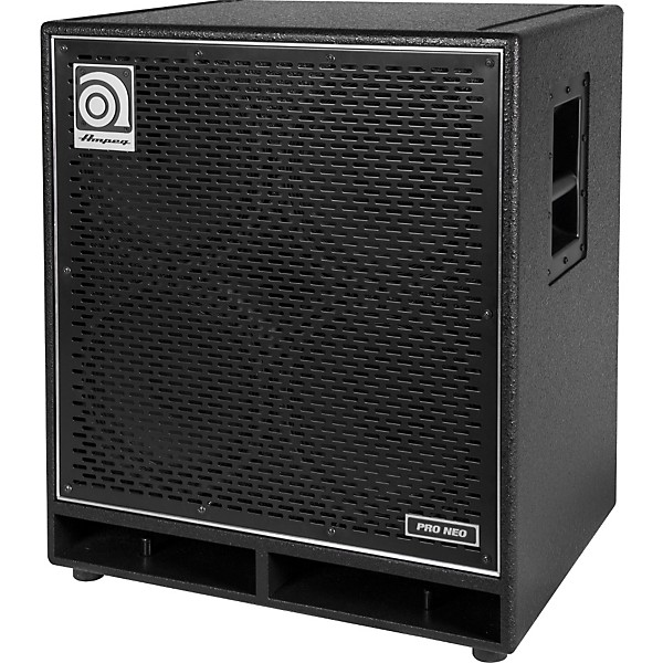 Open Box Ampeg Pro Neo Series PN-410HLF 850W 4x10 Bass Speaker Cabinet Level 1 Black