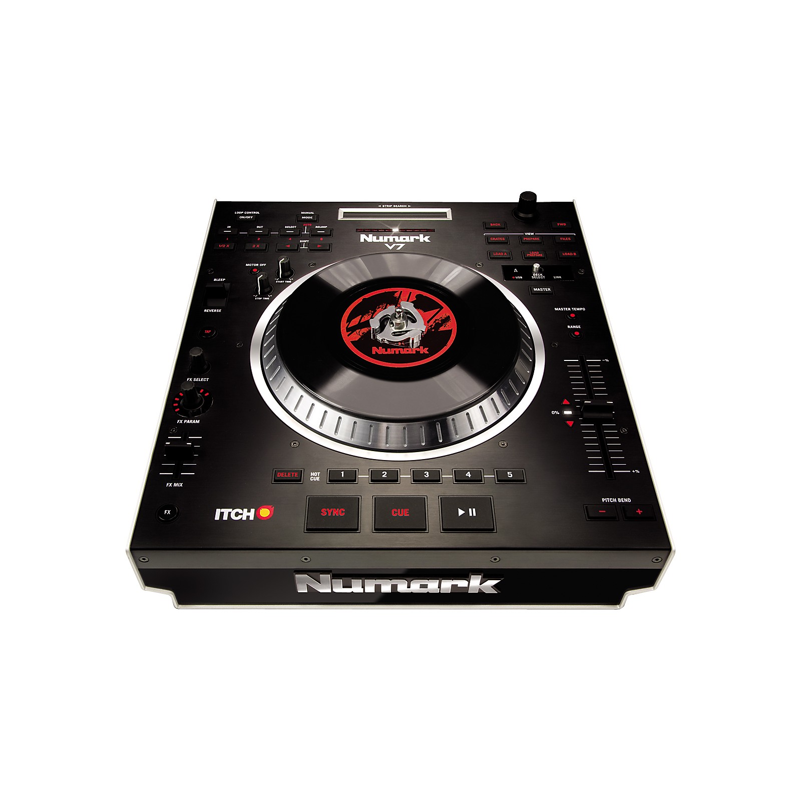 最大15%OFFクーポン 【DJコントローラー】Numark v7【ターンテーブル