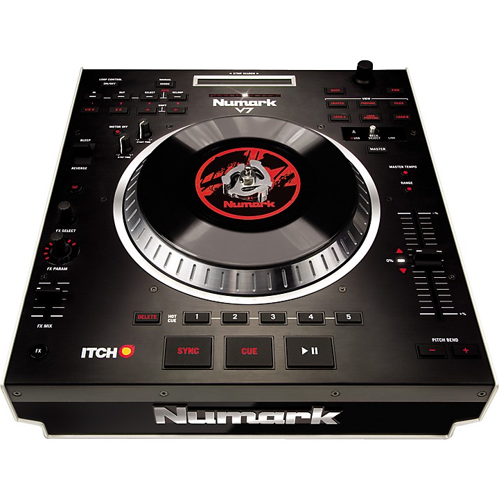 Numark V7 DJターンテーブル Serato DJ Pro付き(1)-