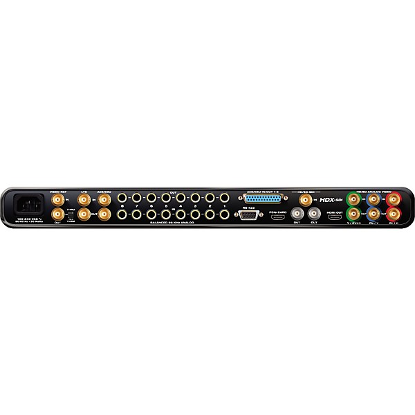MOTU HDX-SDI video interface with PCI-e card