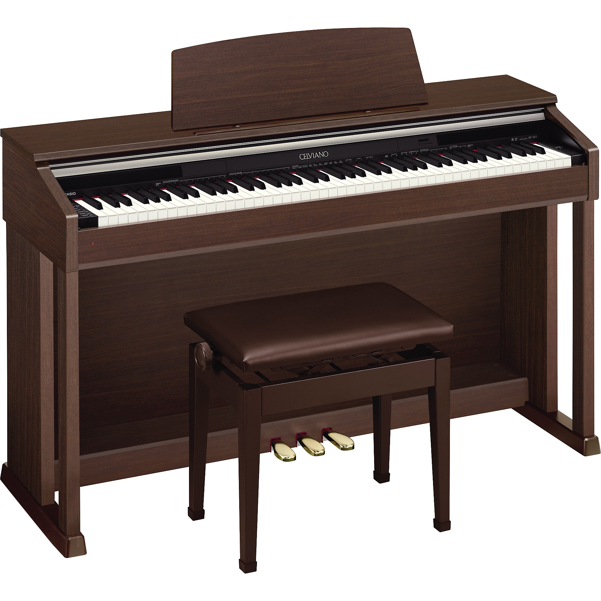 CASIO 電子ピアノ CELVIANO AP-420 格安 練習用 d3538 Open Box Casio AP-420 Celviano Digital Piano with Matching