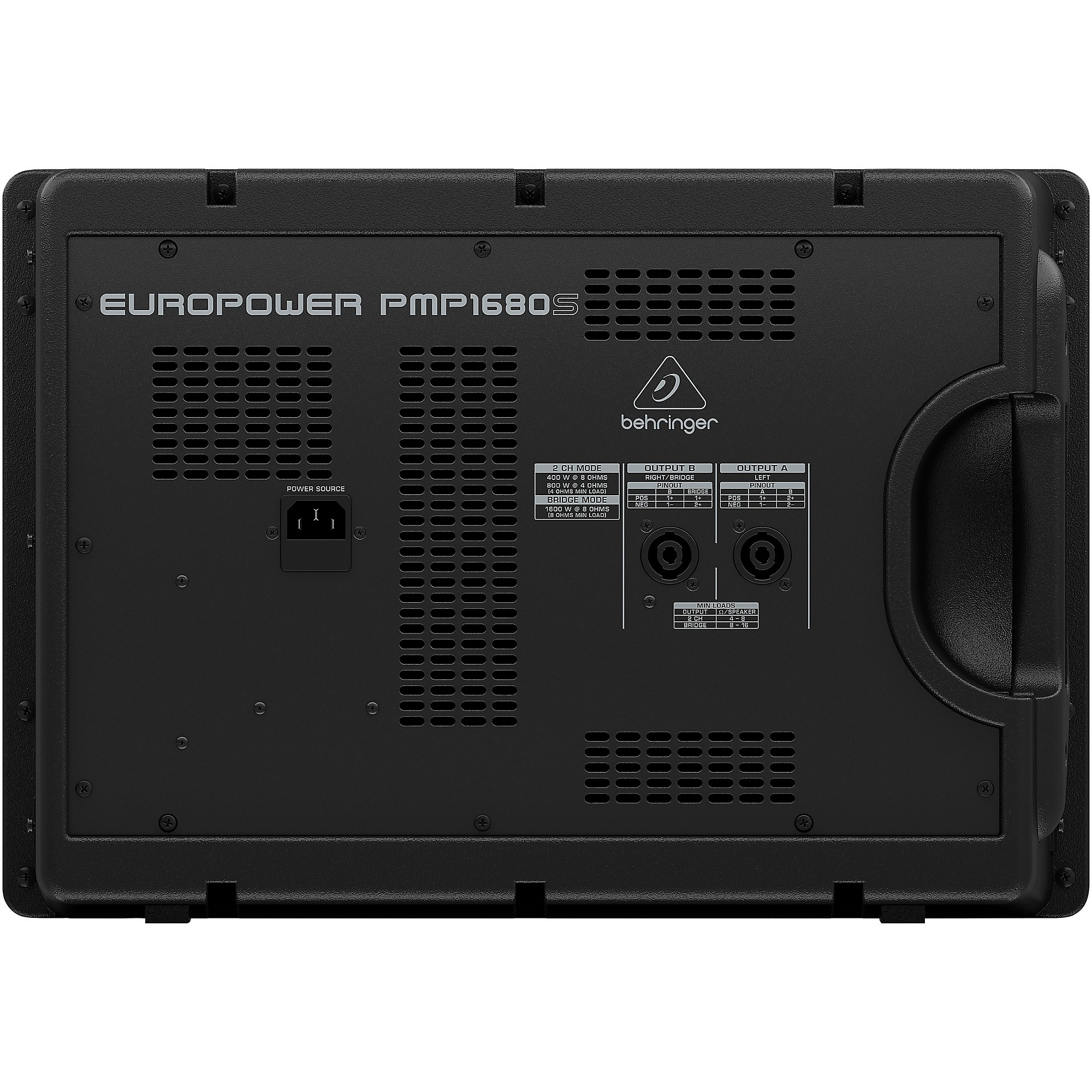 新品 BEHRINGER PMP1680S EUROPOWER Behringer EUROPOWER PMP1680S 10-Channel 1,600W Powered Mixer