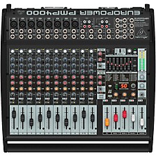 Behringer EUROPOWER PMP6000 20-Channel 1,600W Powered Mixer