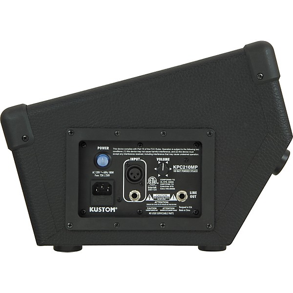 Open Box Kustom KPC210MP Dual 10" Powered Monitor Speaker Level 2 Regular 190839141071