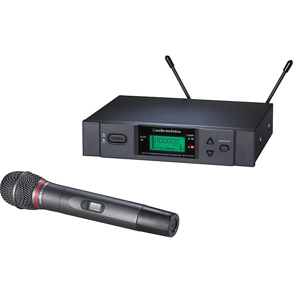 Audio-Technica ATW-3141b 3000 Series Dynamic Microphone Wireless System Band D