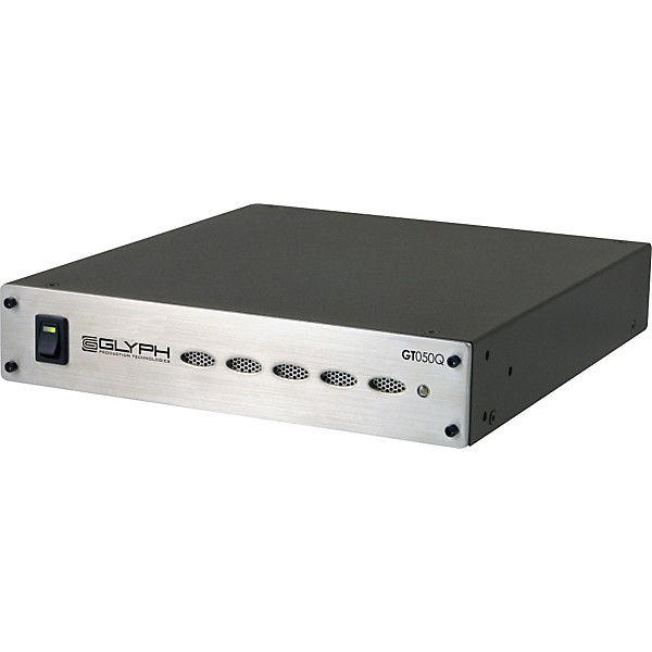 Open Box Glyph GT050Q Tabletop Hard Drive with Quad Interface Level 1 750 GB
