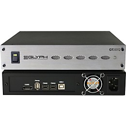 Open Box Glyph GT050Q Tabletop Hard Drive with Quad Interface Level 1 750 GB