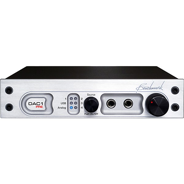 Benchmark DAC1 PRE Stereo Preamp/DAC/Headphone Amp Silver