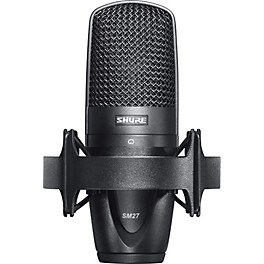 Shure SM27 Large-Diaphragm Condenser Mic With Shockmount and Bag