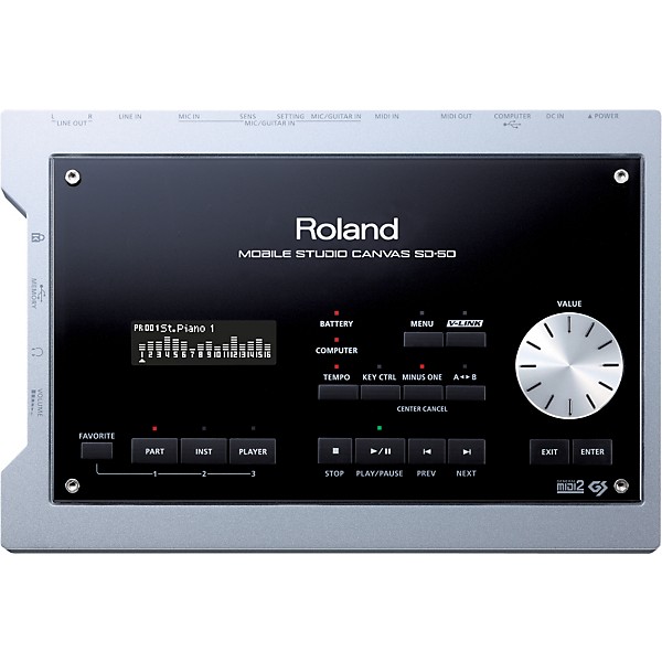 Roland Mobile Studio Canvas Sound Module and Audio Interface